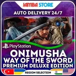 Onimusha: Way of the Sword Premium Deluxe Edition · PS5 · TR/UA/IN/US · AUTO 24/7