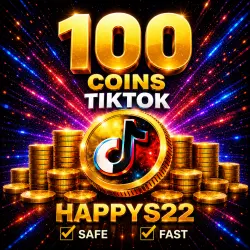 100 Tik-Tok Coins + Gift INSTANTLY