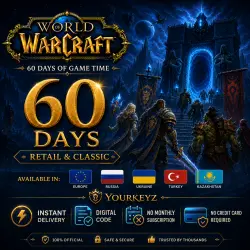 60 Days of Game Time (EU/RU/UA/KZ/TR)