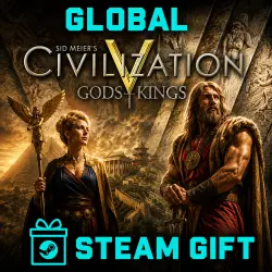 Sid Meier's Civilization V: Gods and Kings STEAM GIFT ROW + GLOBAL REG FREE