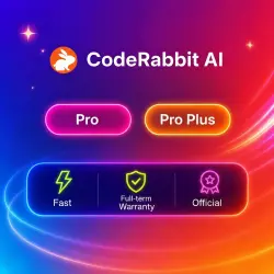 CodeRabbit AI Pro/Pro Plus 1-12M | Upgrade | + Warranty