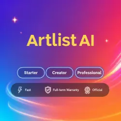 Artlist AI Starter/AI Creator/AI Pro 1M Subscription | Upgrade | + Warranty