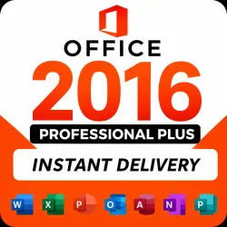 Microsoft Office 2016 Professional Plus | Activation Key | Online