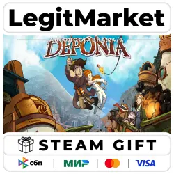 Deponia / Steam АВТО / РУ + МИР