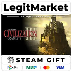 Sid Meier's Civilization III Complete / Steam AUTO / RU + WORLD