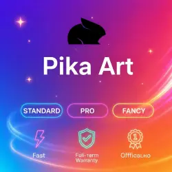 Pika AI STANDARD/PRO/FANCY 1-12M Subscription | Upgrade | + Warranty