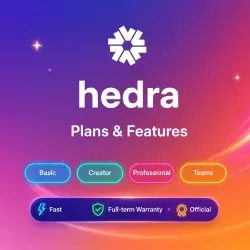 Hedra Basic/Creator/Professional/Teams 1M Subscription | Upgrade | + Warranty