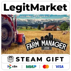 Farm Manager 2018 / Steam АВТО / РУ + МИР