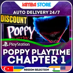 Poppy Playtime: Chapter 1 · PS5 · TR/UA/IN/US · AUTO 24/7 · DISCOUNT 16.07