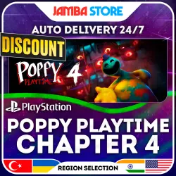 Poppy Playtime: Chapter 4 · PS5 · TR/UA/IN/US · AUTO 24/7 · DISCOUNT 16.07