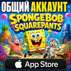 SpongeBob SquarePants iOS iPhone iPad AppStore Account (24/7 Instant Delivery)