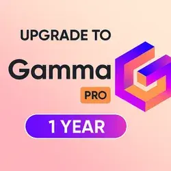 Gamma AI Pro на 12 Месяцев | 4000 Кредитов Ежемесячно | Активация Кодом