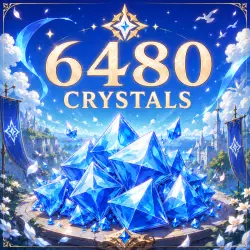 6480 CRYSTALS – x2 ON FIRST TOP-UP