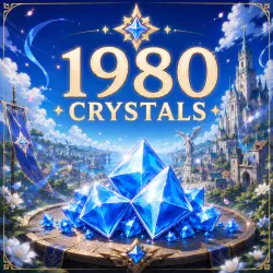 1980 CRYSTALS – x2 ON FIRST TOP-UP