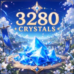3280 CRYSTALS – x2 ON FIRST TOP-UP