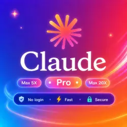 Claude Max 5X | 1 Month | SAF.E | WARRANT.Y | FAS.T | LOGIN