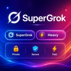 SuperGrok Lite/SuperGrok/Heavy 1 Month - GROK 4.5 | Ready-made | Private |  | Warranty