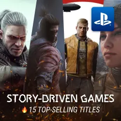STORY-BASED GAME BUNDLE (15 TOP-RATED GAMES) PS4/PS5