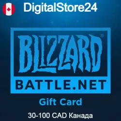 Подарочная карта Battle.net 30-100 CAD Канада