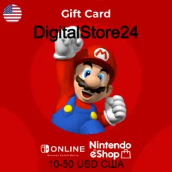 Nintendo Gift Card $10-$50 USA
