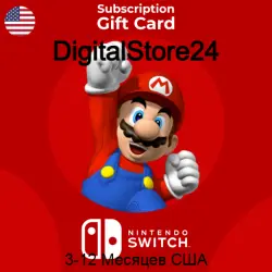 Nintendo Switch Gift Card USA 3-12 Months