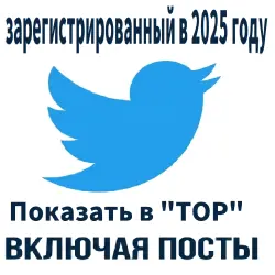 Учетная запись Twitter | Регистрация в 2025 году | С 10+ твитами | Microsoft email | 2fa