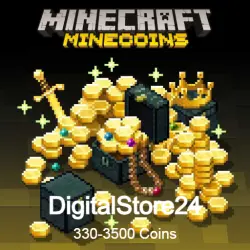 Minecoins Pack Gift Card 330-3500 Coins