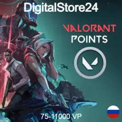 Подарочная карта Valorant Россия 75-11000 VP