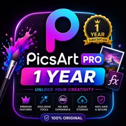 PicsArt PRO 1 Month | Premium Design & Photo Editing