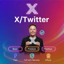 X/Twitter Basic/Premium/Premium+ 1-12M | Upgrade | + Warranty