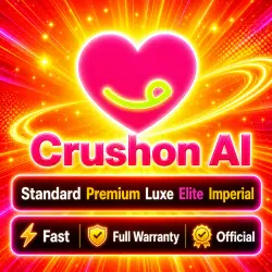 Crushon AI Standard/Premium/Luxe/Elite/Imperial 1-12M Subscription | Upgrade | + Warranty