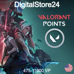 VALORANT Gift Card USA 475-11000 VP