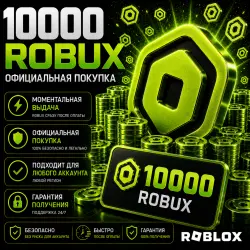 10000 Robux - Official Purchase |