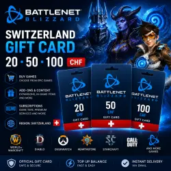ch Battle.net Blizzard ШВЕЙЦАРИЯ 20 / 50 / 100 CHF КОД ПОПОЛНЕНИЯ