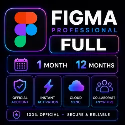 Figma Professional 1-12 Months | Private Personal Account | FULL WARRANTY