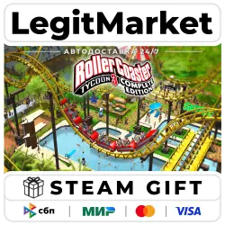 RollerCoaster Tycoon 3: Complete Edition / Steam АВТО / РУ + МИР