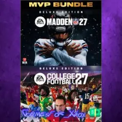 EA SPORTS MVP Bundle College Football 27 Deluxe Edition & Madden NFL 27 Deluxe Edition XBOX