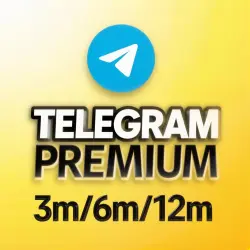 Telegram Premium AUTO-DELIVERY subscription as a gift for @username