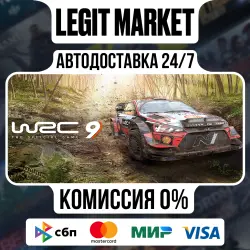 WRC 9 FIA World Rally Championship / Steam АВТО / РУ + МИР