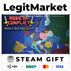 Ages of Conflict: World War Simulator / Steam АВТО / РУ + МИР