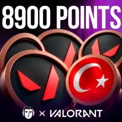 8900 VP Valorant TURKEY KEY — DIGITAL GIFT CODE (TR REGION) AUTO