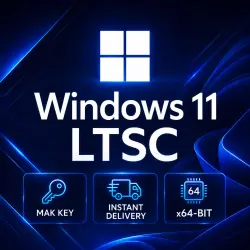 Windows 11 Enterprise LTSC — Activation Product Key (MAK)
