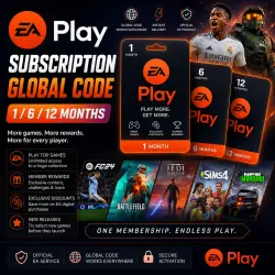 EA Play Subscription 1/6/12 MONTHS GLOBAL XBOX CODE