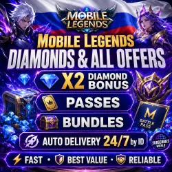 Mobile Legends Diamonds and Pass | Auto Delivery 24/7 to ID