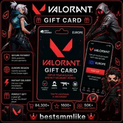 Valorant Europe Gift Card 240-11000 VP
