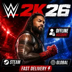 WWE 2K26 — зрелищный рестлинг с суперзвёздами WWE оффлайн