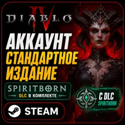 Diablo 4 + DLC Vessel of Hatred | Спиритборн (Мужской) | Steam (Полный доступ