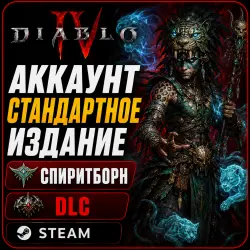 Diablo 4 + DLC Vessel of Hatred | Наследник духов (Спиритборн, Мужской) | Steam | 13 Сезон
