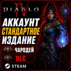 Diablo 4 + DLC | Волшебник (Sorcerer, Мужской) | Steam | 13 Сезон