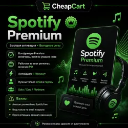 ПОДПИСКА SPOTIFY PREMIUM НА 1-12 МЕСЯЦЕВ | 5% DISCOUNT